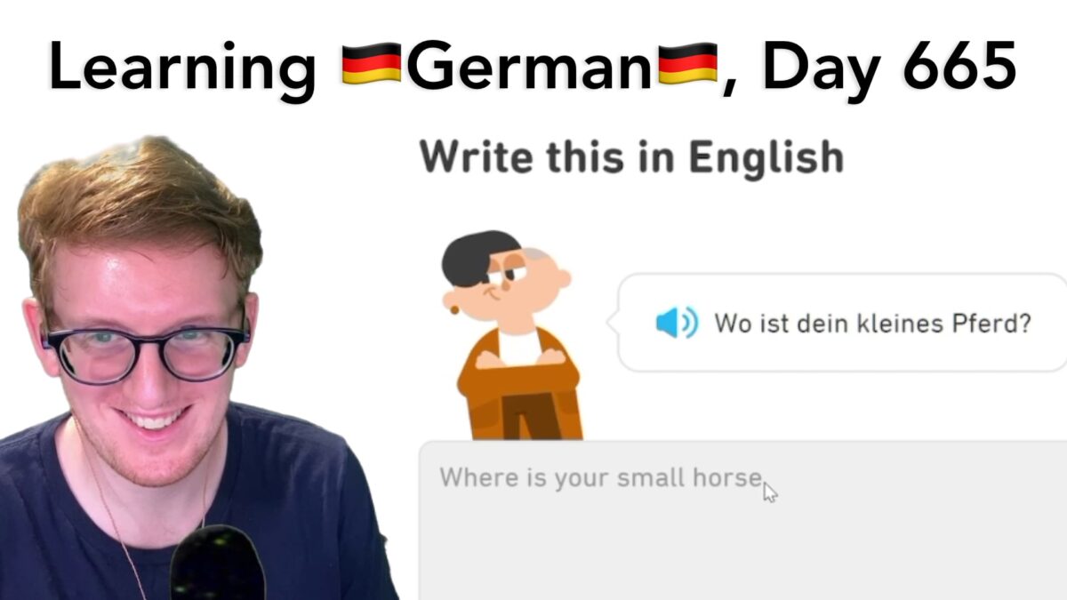 Learning German, Day 665