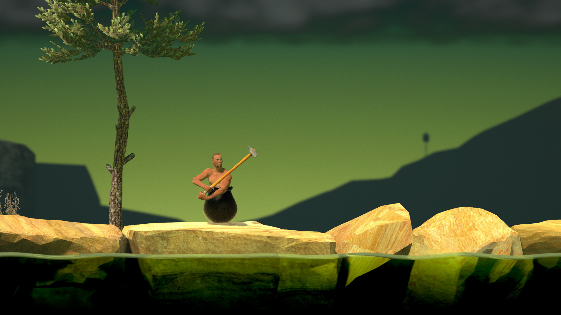 Getting Over It with Bennett Foddy Playthrough